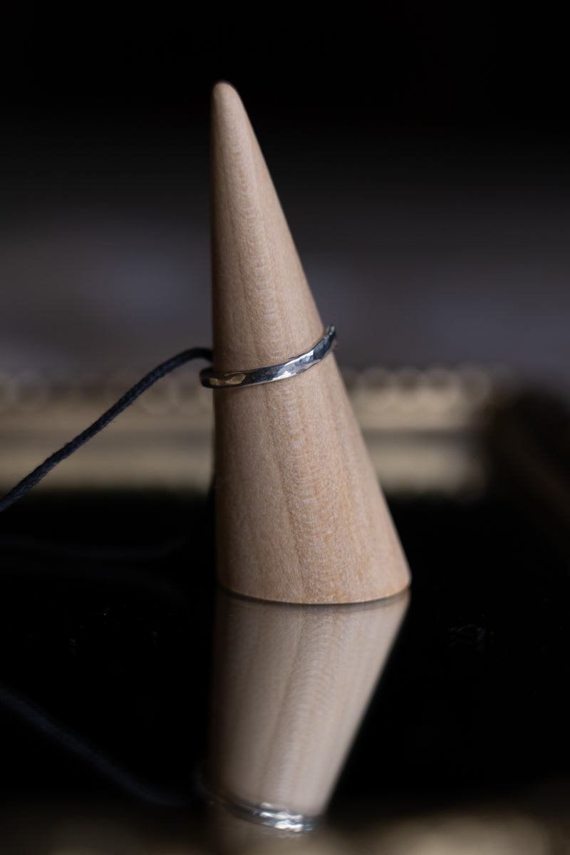 Sterling Silver Stacker Ring 8.5