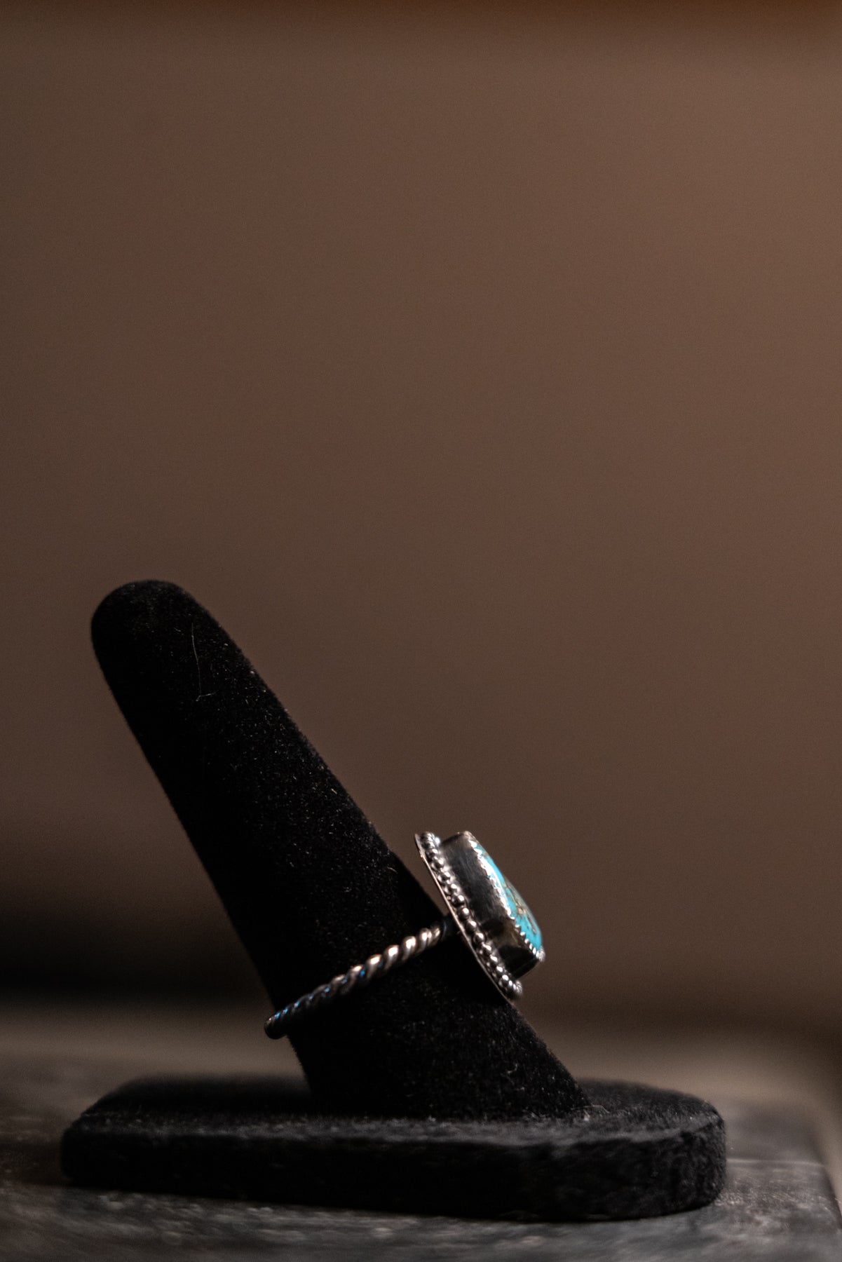 Sterling Silver Turquoise Ring 6.5